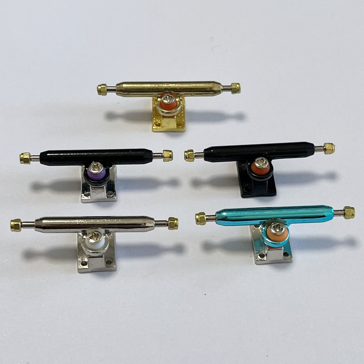 Camión de diapasón Kingpin invertido 34 mm 32 mm con casquillo suave para monopatín de dedo profesional