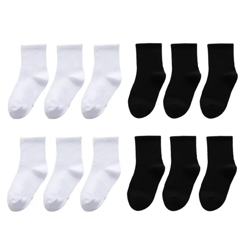 20 Miếng = 10 Đôi Tất Trẻ Em Mùa Xuân Và Mùa Thu Cotton Bé Gái Cao Cấp Tất Bé Trai 1-9 Năm tất Cho Trẻ Em