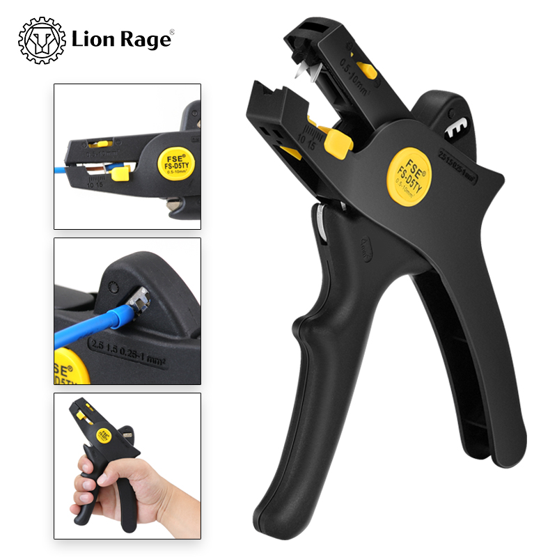Pince à dénuder électrique pour électricien, outil de sertissage, coupe d'électricité à la main, câble PEELER, multi-outils politiquement