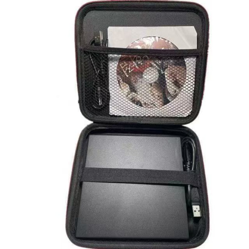 Torba na akcesoria do dysków twardych SATA 3,5 cala, etui na odtwarzacz DVD USB, kabel zasilający HDD USB, organizer na powerbank, pudełko, torba podróżna EVA