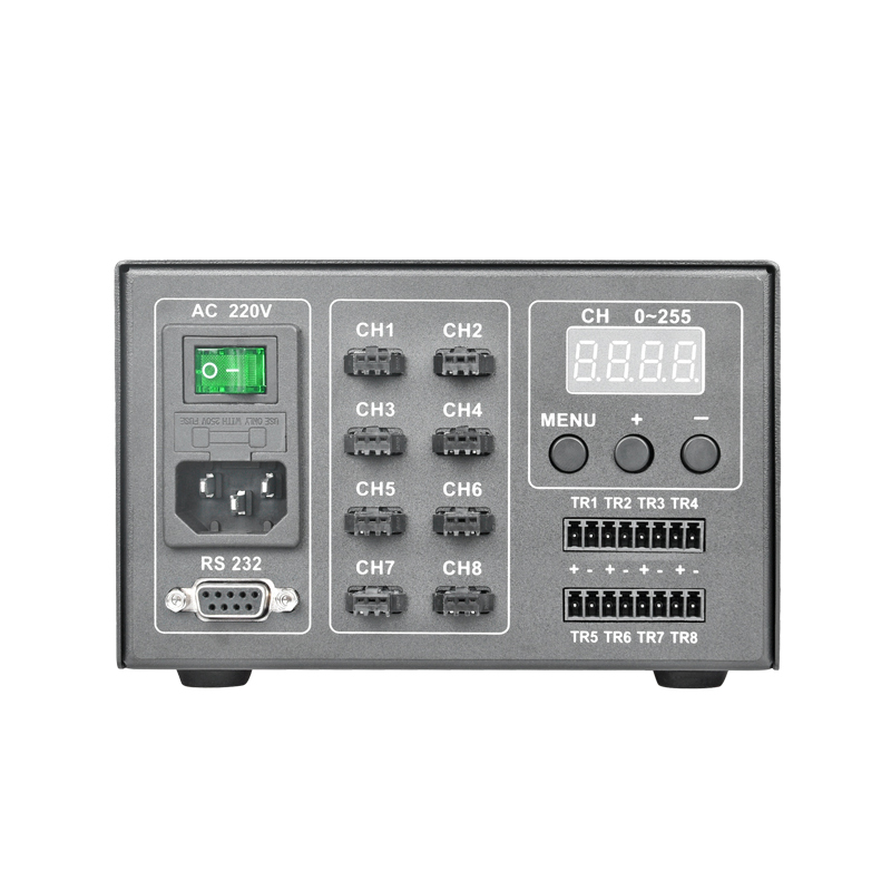 8-Kanal Normaler Digitaler Controller für Maschinenvision LED-Lichtquellensteuerung für Industrielle Visuelle Inspektion
