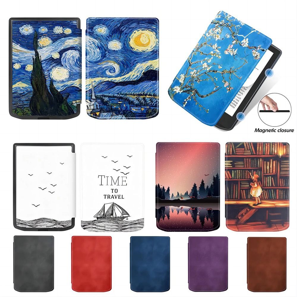 НОВЫЙ чехол для электронной книги Pocketbook Verse/Verse Pro, ультратонкий чехол Filio PB 629/634 Funda Auto Wake/Sleep, мягкий защитный чехол из ТПУ