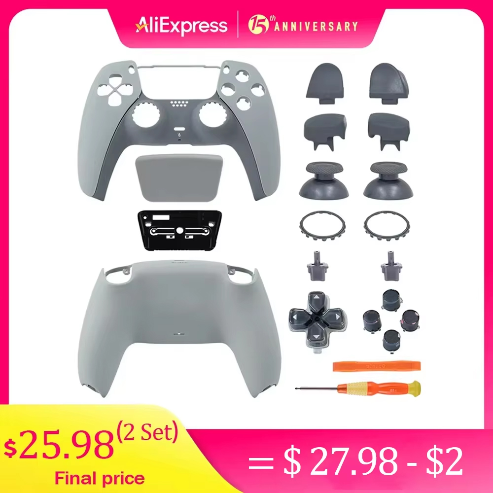 for PS5 Controller Shell Back Front Cover Limited 30th Anniversary for Playstation 5 Case Replacement BDM-010/020/030/040/050