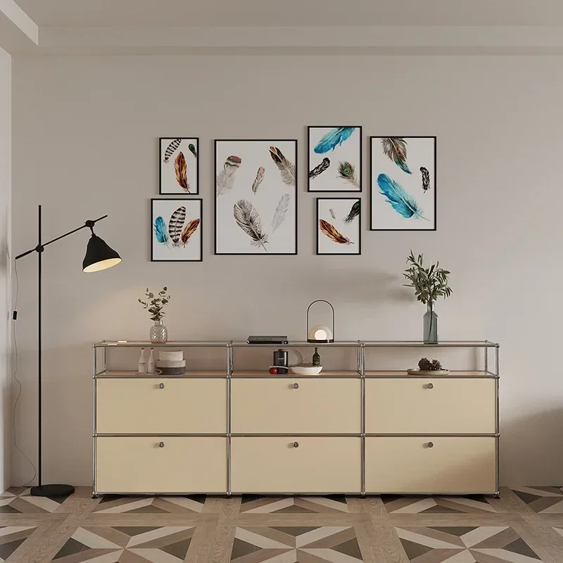 Modulecombinatie Dressoirs Kast Lade Woonkamer Kasten Zijkast Ladekast Hal Opbergruimte TV-standaard Slaapkamerkast