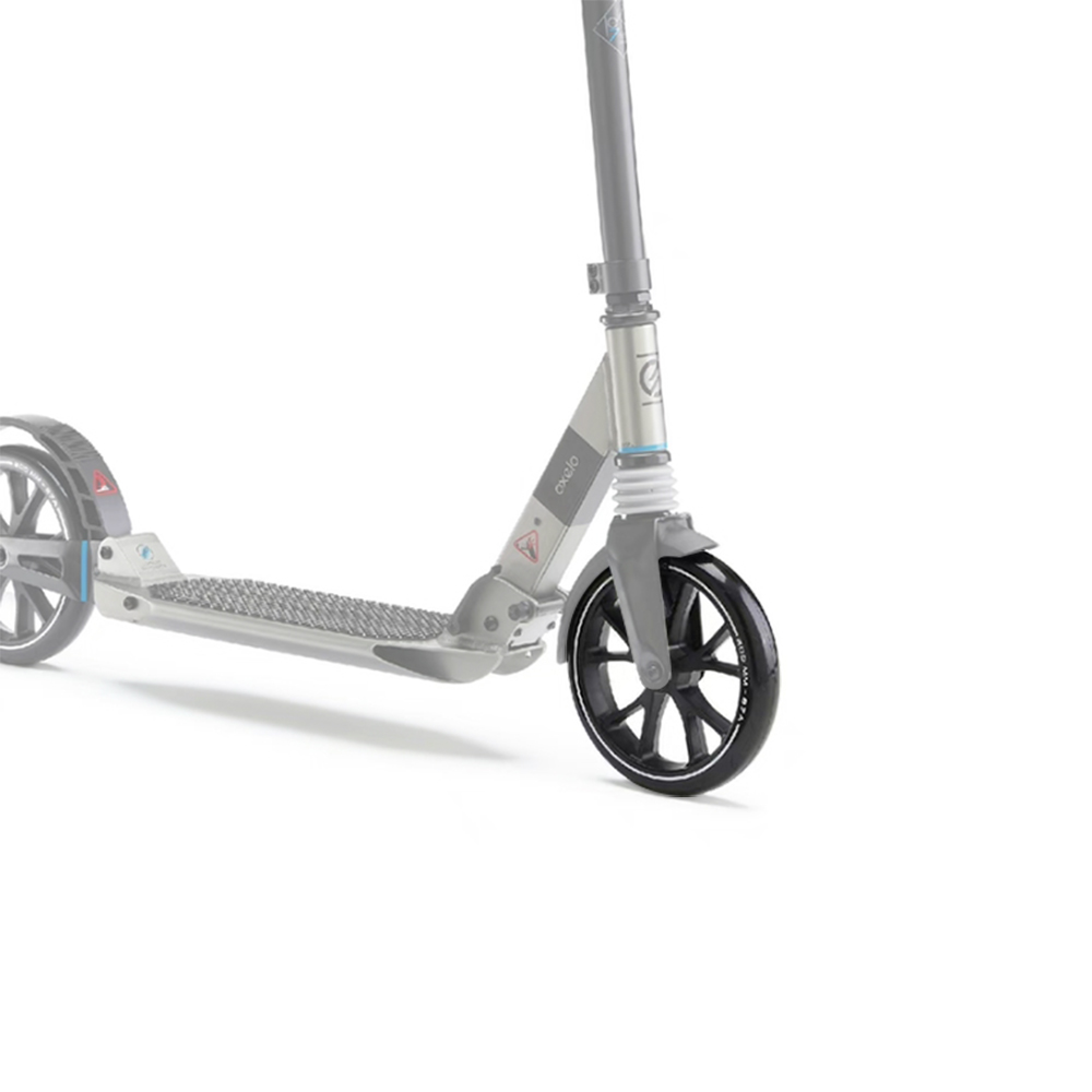 Rueda de monopatín para cochecito para patinete Oxelo Town 7/9, rueda delantera trasera de 200mm, 8 pulgadas, 87A, dureza, neumático de PU, accesorios de repuesto DIY