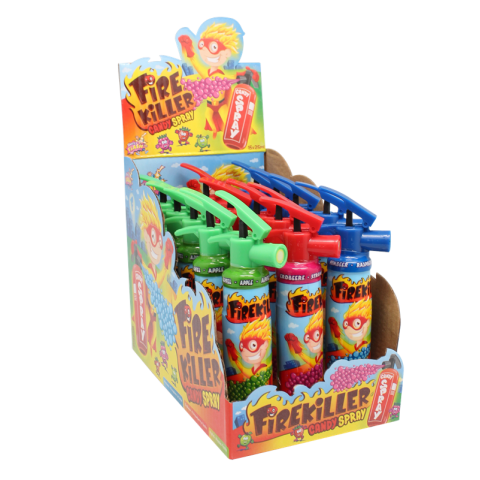 Spray de doces extintor, 15 unid, 25ml