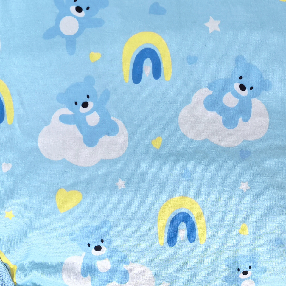 Wodoodporne bawełniane spodnie treningowe dla dorosłych dzieci spodenki dla niemowląt wielokrotnego użytku bielizna pieluchy materiałowe majtki niedźwiedź drukowane pieluchy dla dorosłych