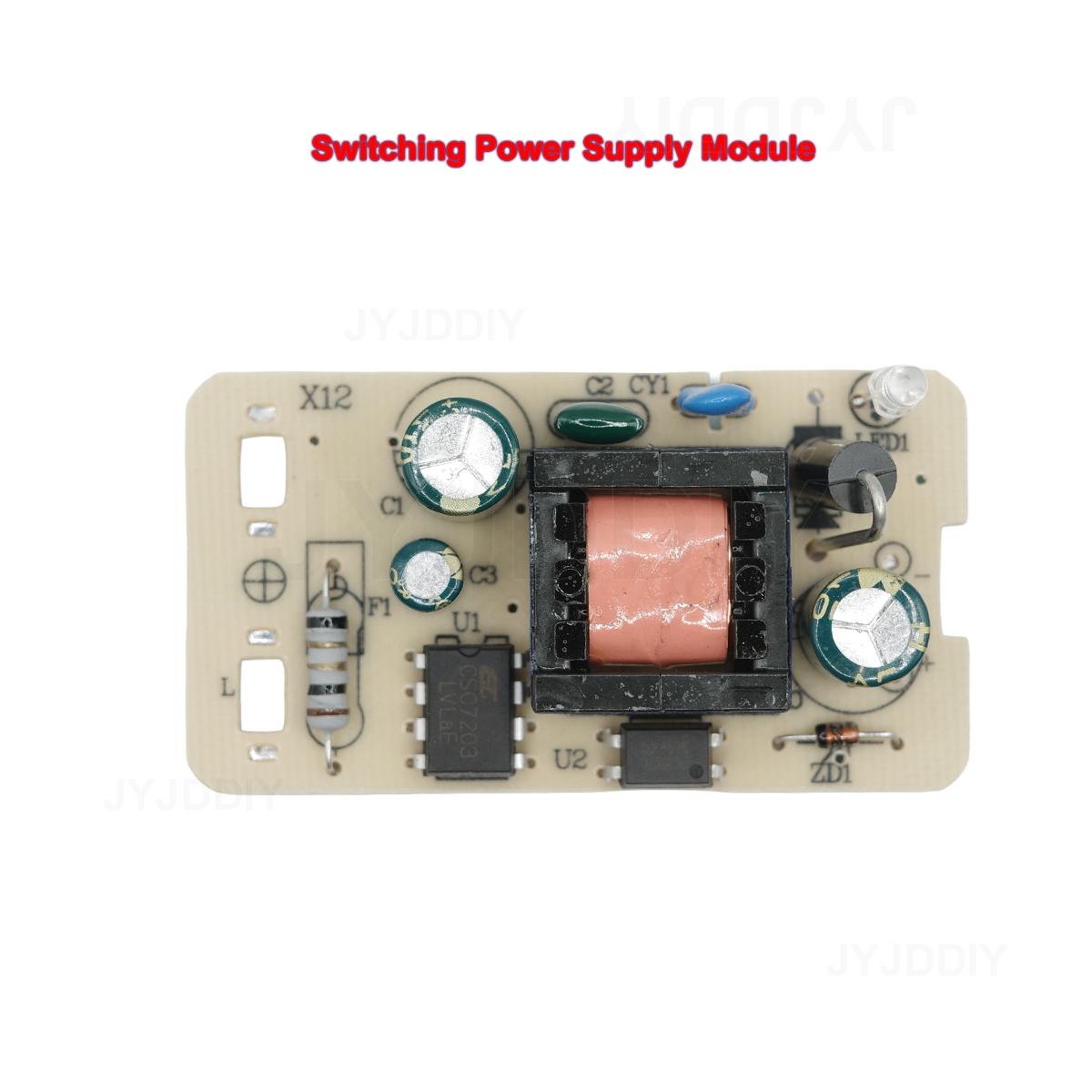 5V 2A Adapter AC 220V zu DC 5V Schaltnetzteilmodul Step-Down Netzteilplatine JYJDDIY