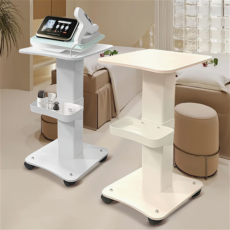 Multifunctional Beauty Cart – High-Quality Wood & Metal, Silent Universal Wheels, 88.18 lbs Capacity, Ideal for Salons & Spas