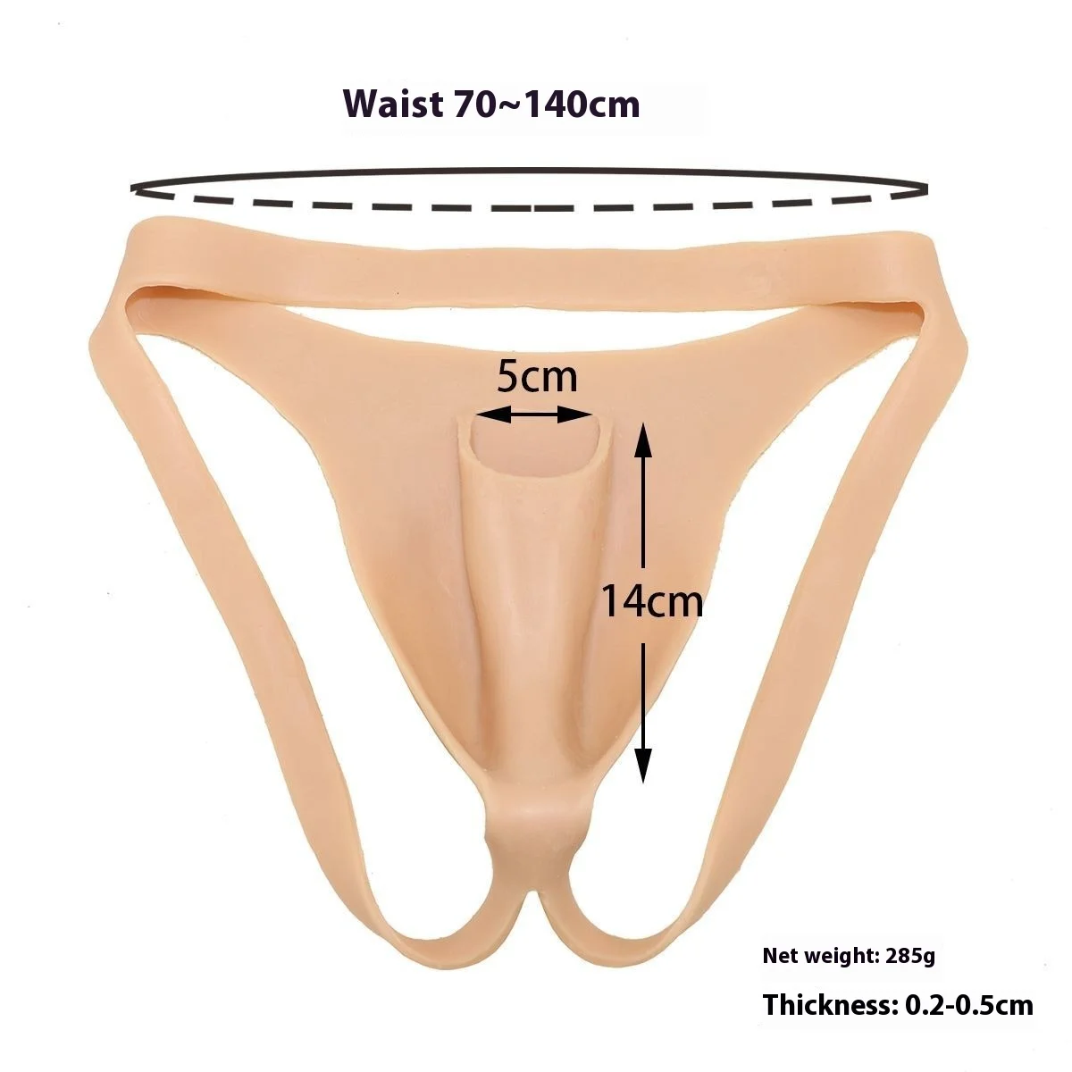 シリコン製の偽の膣パンティー,男の子と女性のための,完全に変性した,カテーテル,ドレッシング,挿入,生理的,超薄型