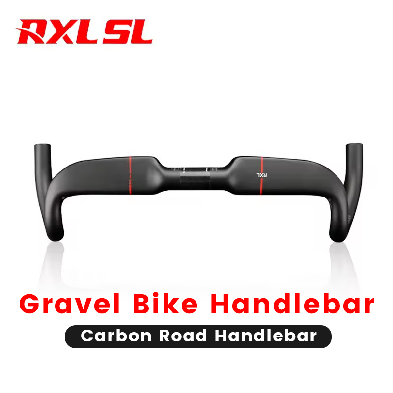 RXL SL guidon de route en carbone 31.8mm guidon de vélo de gravier guidon de vélo 458/478/498mm UD mat barre de poignée de vélo