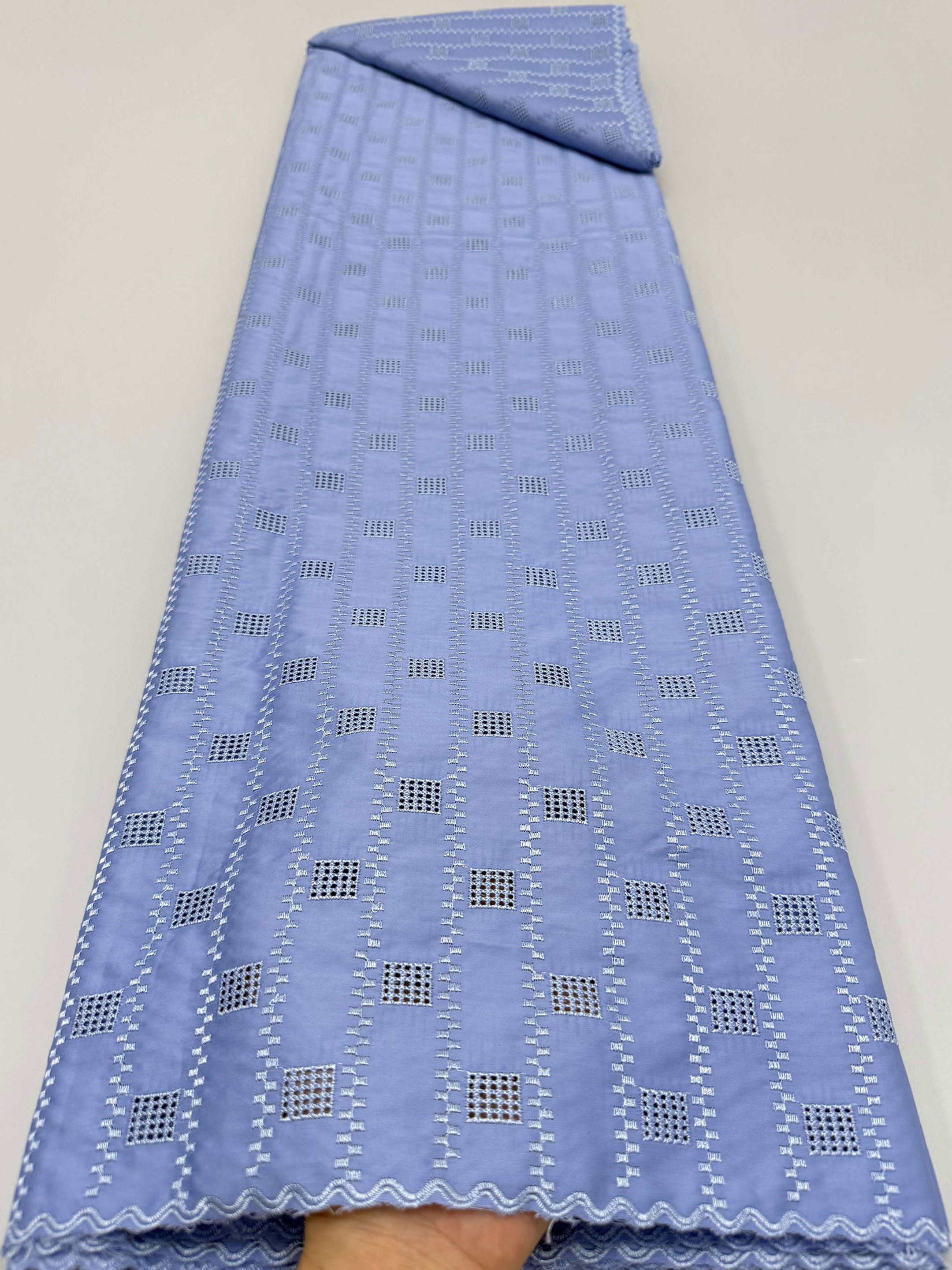 Blauwe mannenkleding Afrikaanse mannenkleding kantstof eerbetoon zijde kant Zwitserse 100% katoenen kant in Zwitserland stof avondfeest materialen