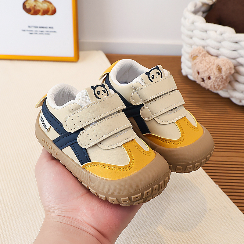 Children's Forrest Gump Shoes Four Seasons Green Boys Girls Walking Shoes 0-1 Years Old Waterproof Non-slip Kids Baby Sneakers