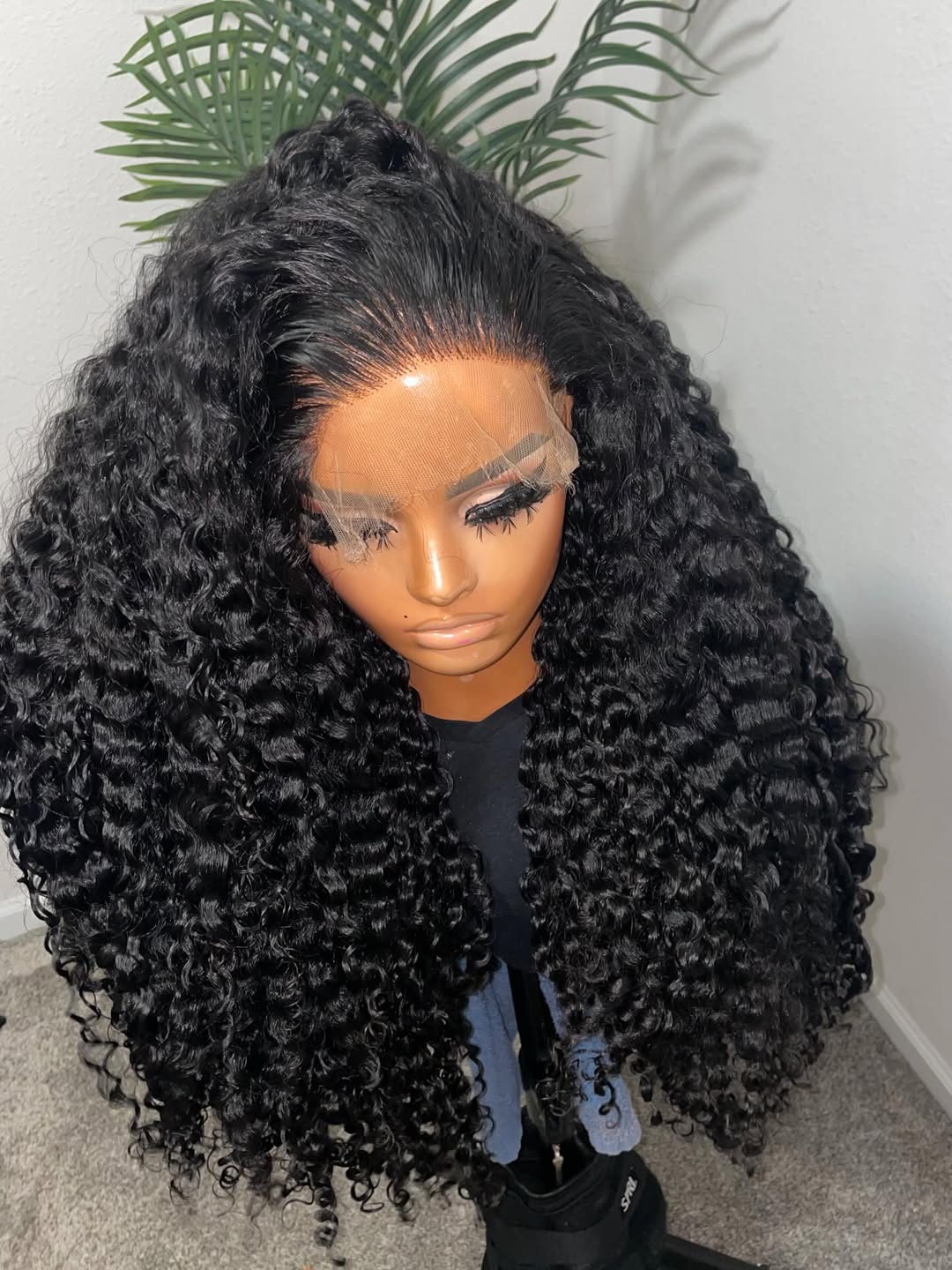Wig Rambut Manusia Keriting Burma 250% Density Pre Plucked untuk Wanita, Diskon Besar, Ukuran 30-40 Inch, Wig Rambut HD Lace Front 13x6, Wig Deep Wave Lace Front 13x4 untuk Wanita