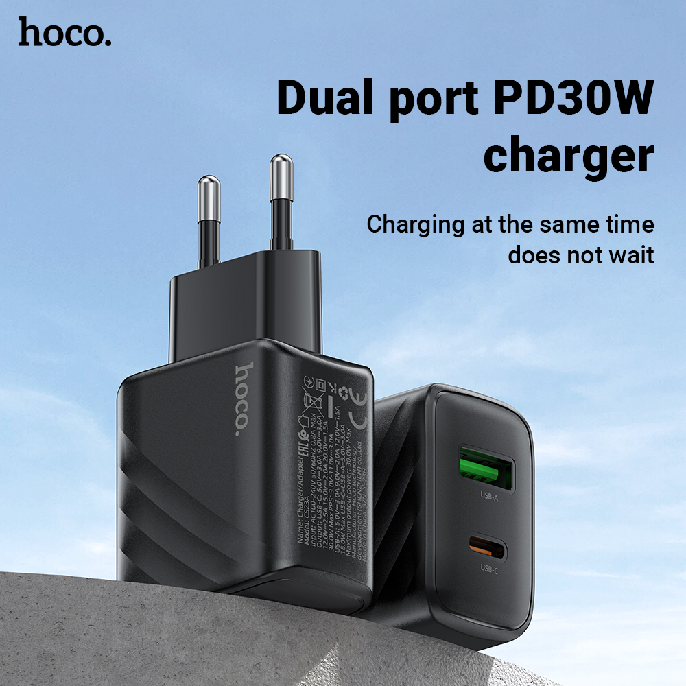 CS23A 30W GaN Ladegerät PD 3.0 QC4.0 USB-C Ladegerät für iPhone 17 16 15 Pro Samsung S25 Xiaomi Tablet iPad Air Pro Telefonladegerät