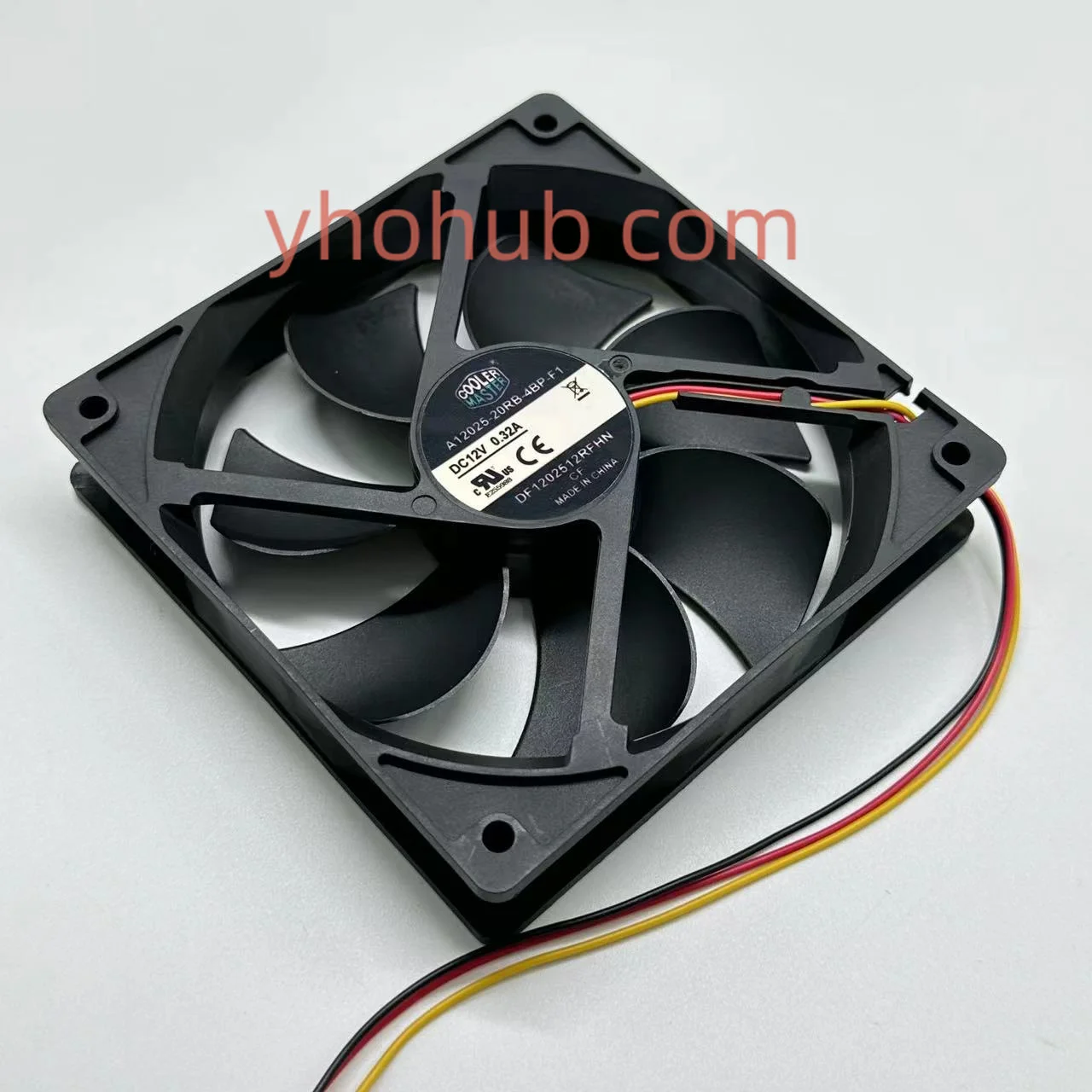 Cooler Master A12025-20RB-4BP-F1 DC 12V 0.32A 120x120x25mm 3 fils Serveur Ventilateur de refroidissement