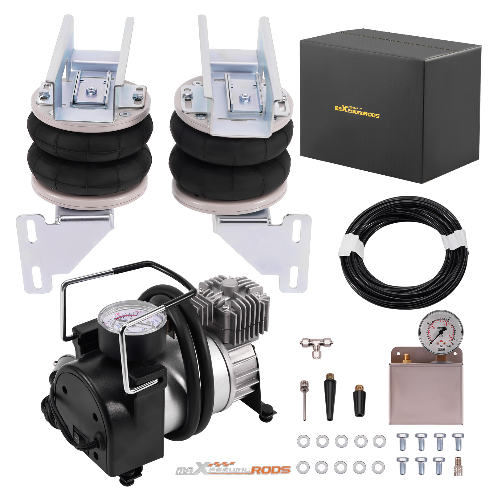 Ressort de Suspension pneumatique + Kit de compresseur pour Mercedes Sprinter 2006 – 2022, 4 tonnes, tout nouveau ressort pneumatique de Suspension pneumatique