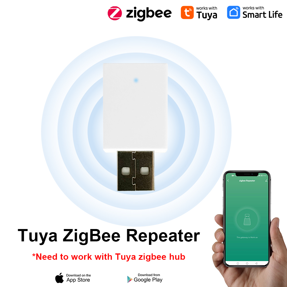 Tuya ZigBee USB Signal Repeater Signal Verstärker Extender für Smart Life ZigBee Gateway Smart Home Geräte Assistent Automatisierung