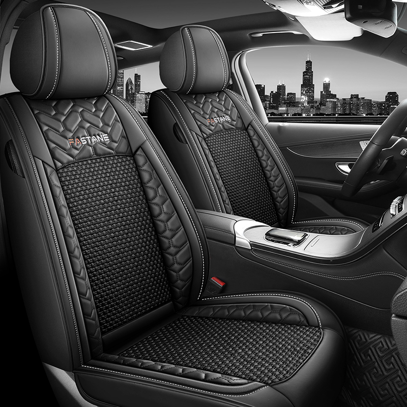 Housse de siège de voiture universelle 5 places pour Mitsubishi Lancer Asx Outlander Pajero Nissan Qashqai J11 J10 Juke Kicks Accessoires de voiture