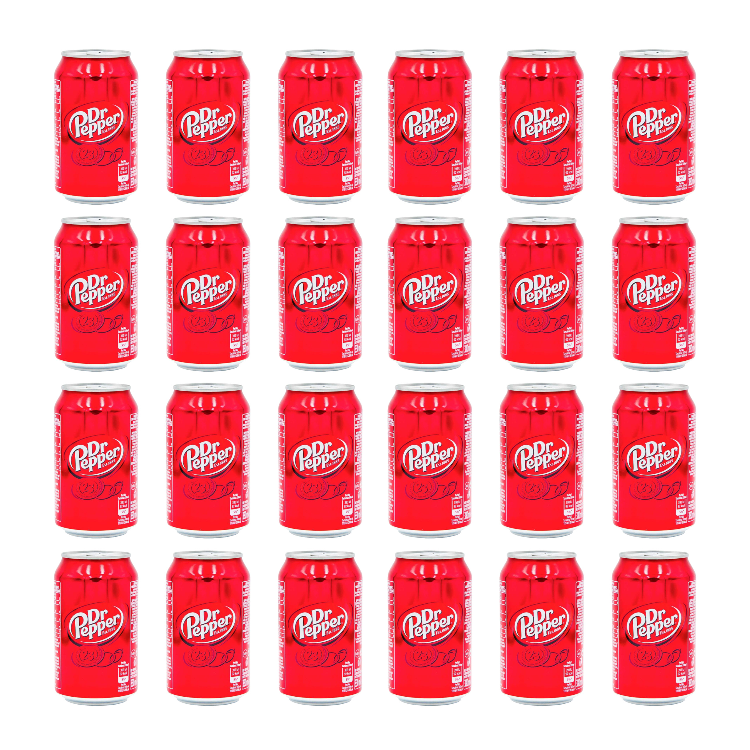 24x Napój gazowany DR PEPPER Regular puszka 330 ml