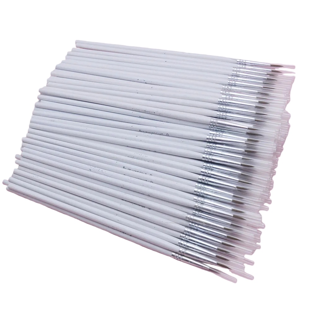 Juego de 10 Plumas Finas para Dibujo Artístico, Pinceles de Nylon Multicolores para Líneas Finas, Suministros de Arte
