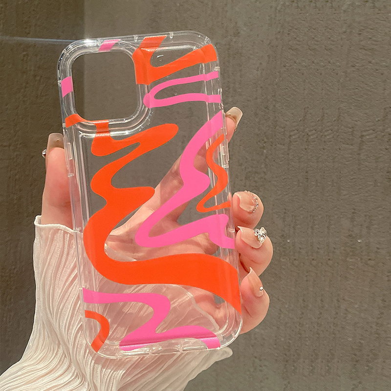 Casing HP Transparan Motif Leopard Vintage untuk iPhone 11 13 12 14 15 16 17 Air Pro Max 16E 8 7 Plus dengan Bantalan Udara