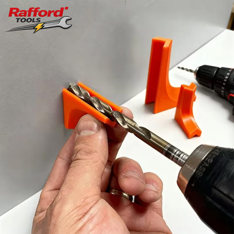 3-Pack Hole Drilling Guide Rails with V-Groove Fit Design | Square Positioning Tool More Durable Than Round Rails