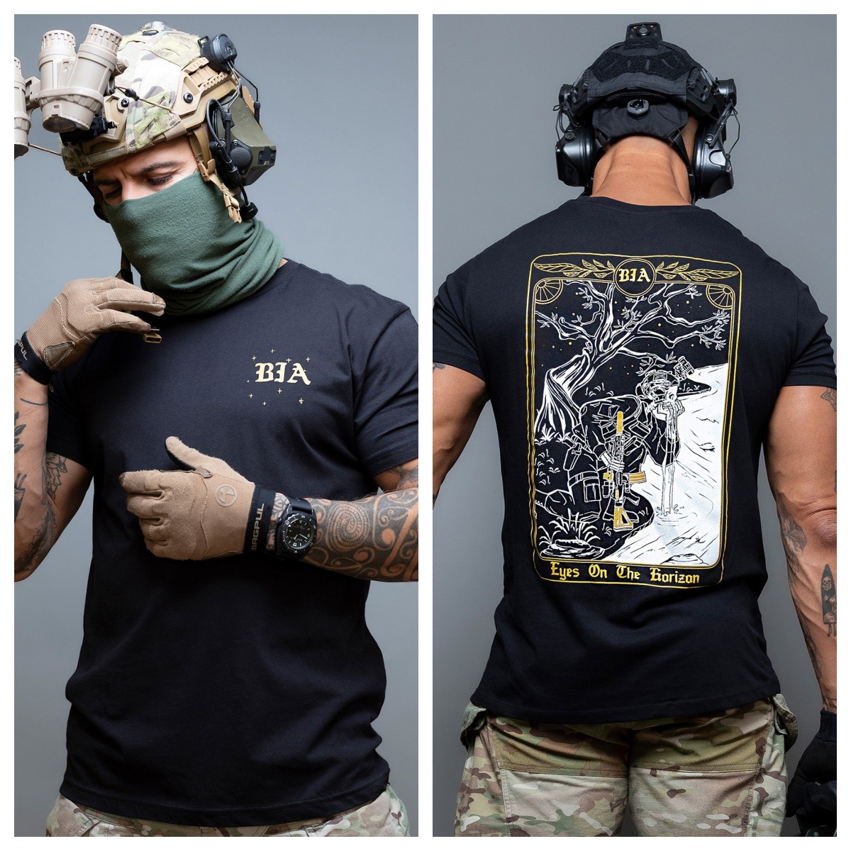 Eyes on The Horizon _ T-Shirt - Suitable for Sports Wear Pure Cotton