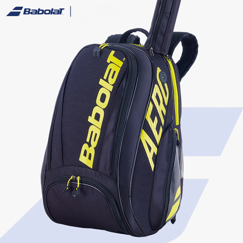 Original BABOLAT PURE AERO 2 raquetas de Tenis bolsa de Tenis mochila de bádminton Padel raqueta de Squash mochila Tenis Raqueta