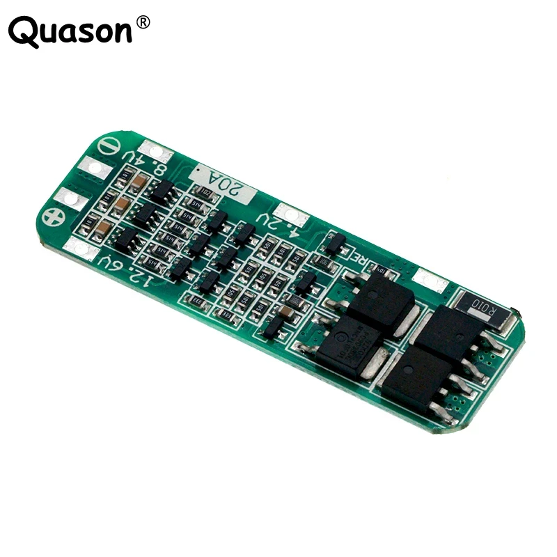 3S 20A литий-ионная литиевая батарея 18650 зарядное устройство PCB плата защиты BMS для двигателя перфоратора 12,6 в Lipo Cell Module 64x20x мм