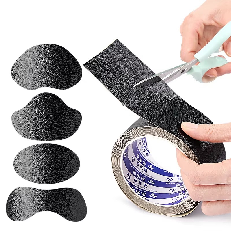 1roll leather Heel Protector Leathers Patches Sneakers shoes Pads Patch Self adhesive Patch Repair Shoes Heel Foot Care products