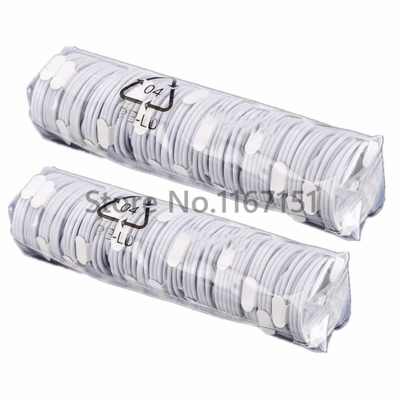 50Pcs/lot AAA Quality Micro USB Type C Data Charge Cable For 6 7 8 X Xs 11 12 13 Pro Mobile Phone Charger Cables USB Date Wire