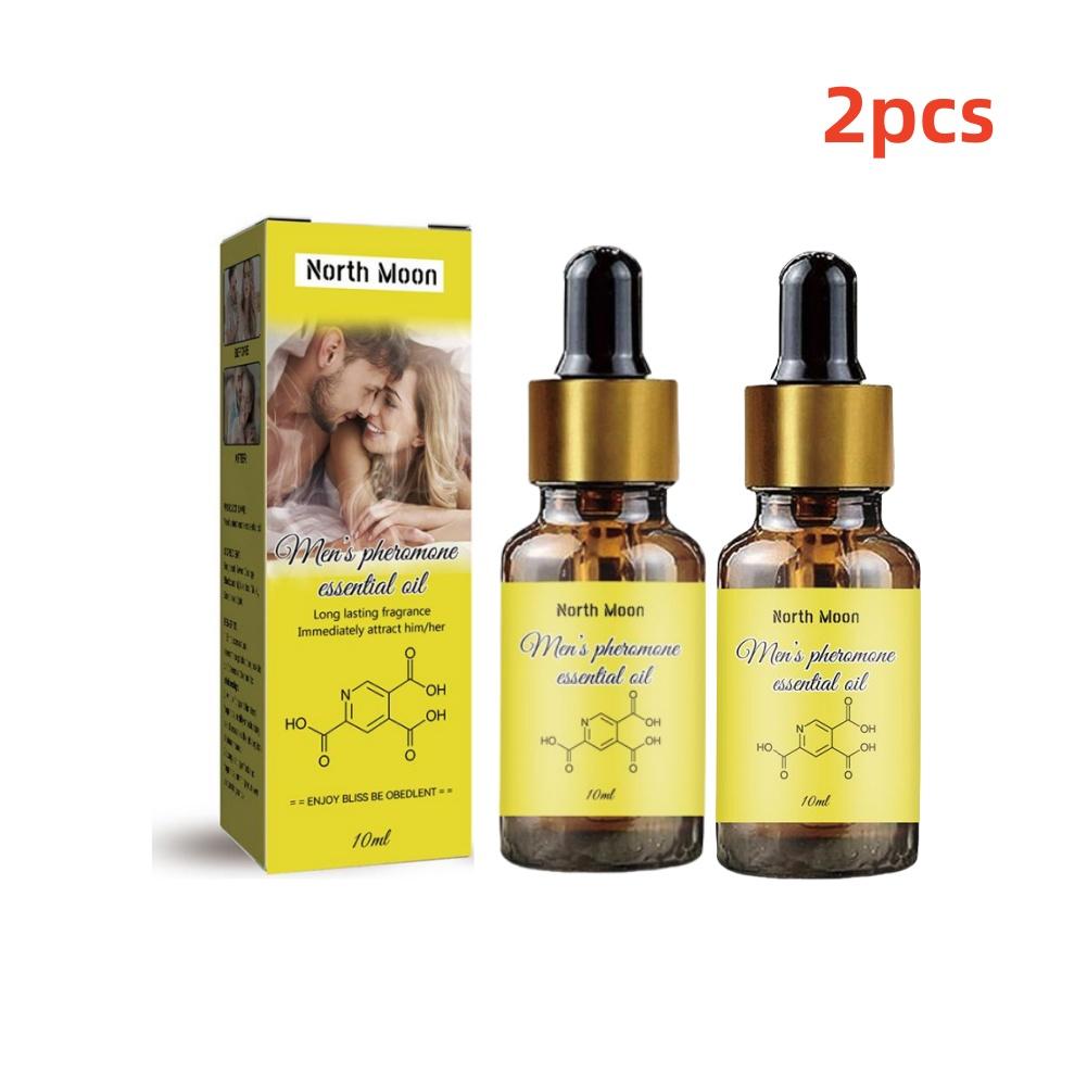 2 uds Perfume de feromonas para hombres fragancia colección intensa Perfume aceite esencial de feromonas Perfume para hombres para atraer mujeres