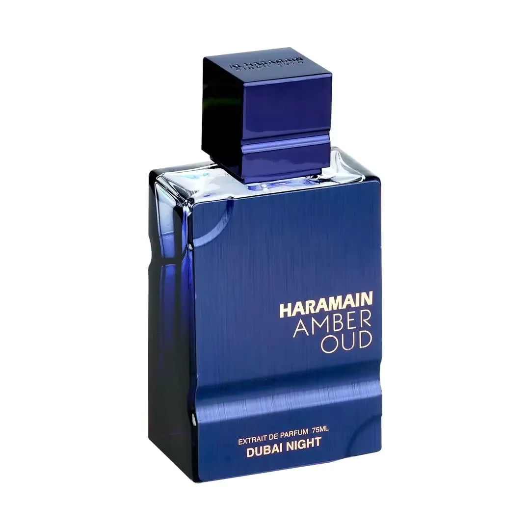 Al Ha-ra-main Amber Oud Dubai Night EDP 100ML Unisexe, Parfum Arabe Premium avec Oud et Safran, Parfum du Soir Longue Durée