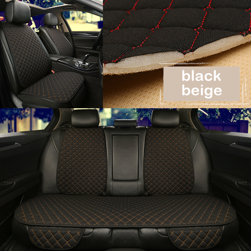 Lniany pokrowiec na fotel samochodowy Uniwersalna poduszka do OPEL Astra K Insignia Zafira Antara Grandland CORSA Vectra Mokka Akcesoria samochodowe