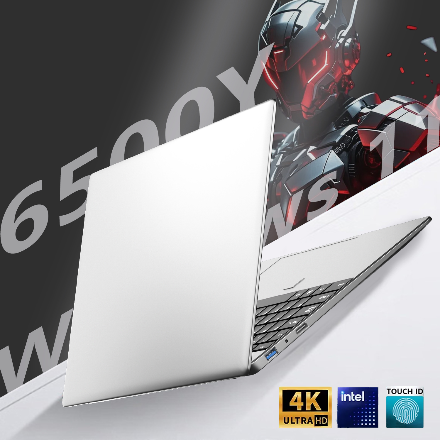 Original 15.6" Laptop 32GB DDR3 512GB 1TB SSD Windows11 Intel 6500Y Office Computer with Backlit Fingerprint Notebook Pc Gamer