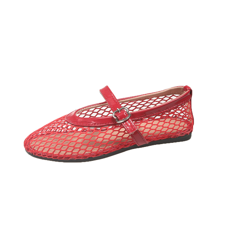 2026 Zomer Mary Jane Schoenen Mode Vrouwen Lage Hak Platte Schoenen Pompen Comfort Ballet Flats Dames Gesp Schoenen Grote Maat 36-42