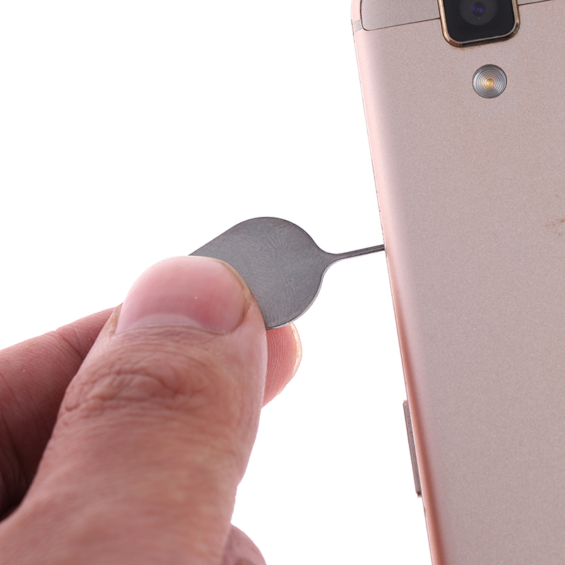 3 Stück SIM-Karten fach Entfernung Auswurf Pin Schlüssel Werkzeug Edelstahl Nadel Universal für iPhone iPad alle Smartphones