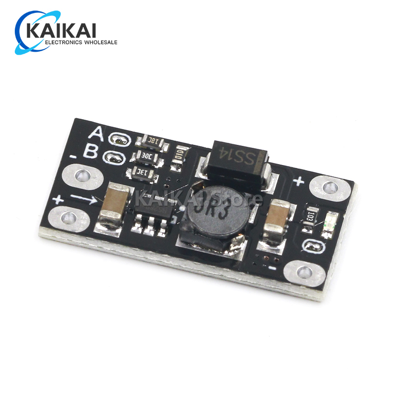 Mini DC-DC Boost Step Up Converter 3V 3,2 V 3,3 V 3,7 V 5V 9V a 12V regulador de voltaje módulo de placa PCB puede configurar 5V/ 8V/ 9V