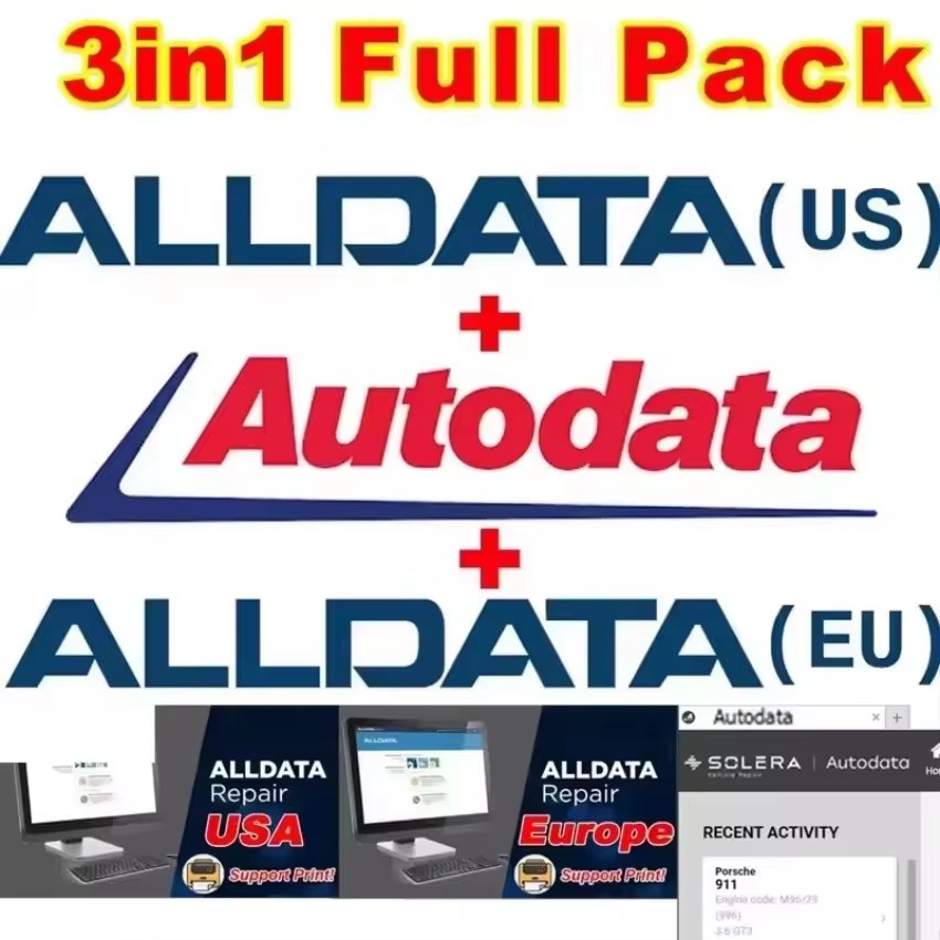 Logiciel de réparation automobile Alldata 10.53 Dernière version hors ligne 2026 Offre Spéciale All Data ATSG 2017 Envoi du lien