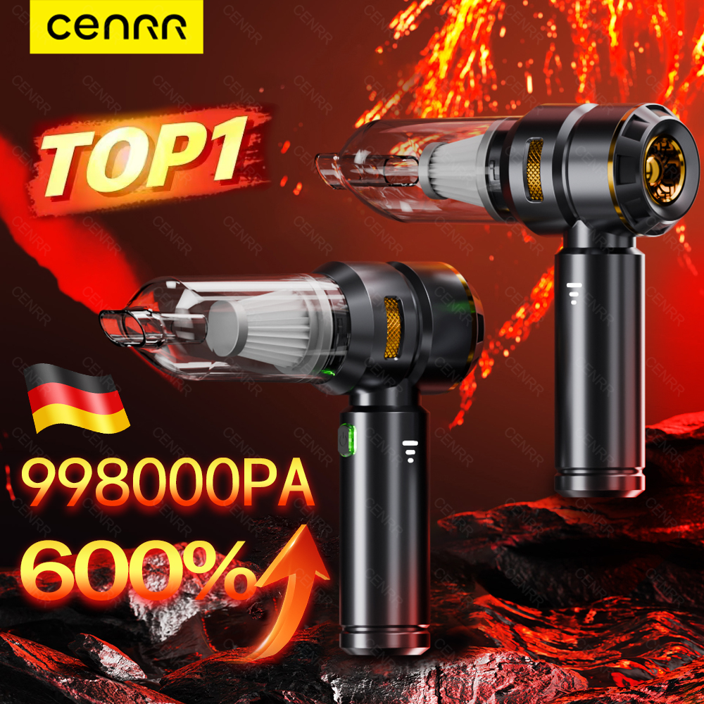 CENRR 998000 PA Автомобильный пылесос Мощный портативный ручной пылесос для автомобиля Беспроводной пылесос Робот Автомобильные аксессуары