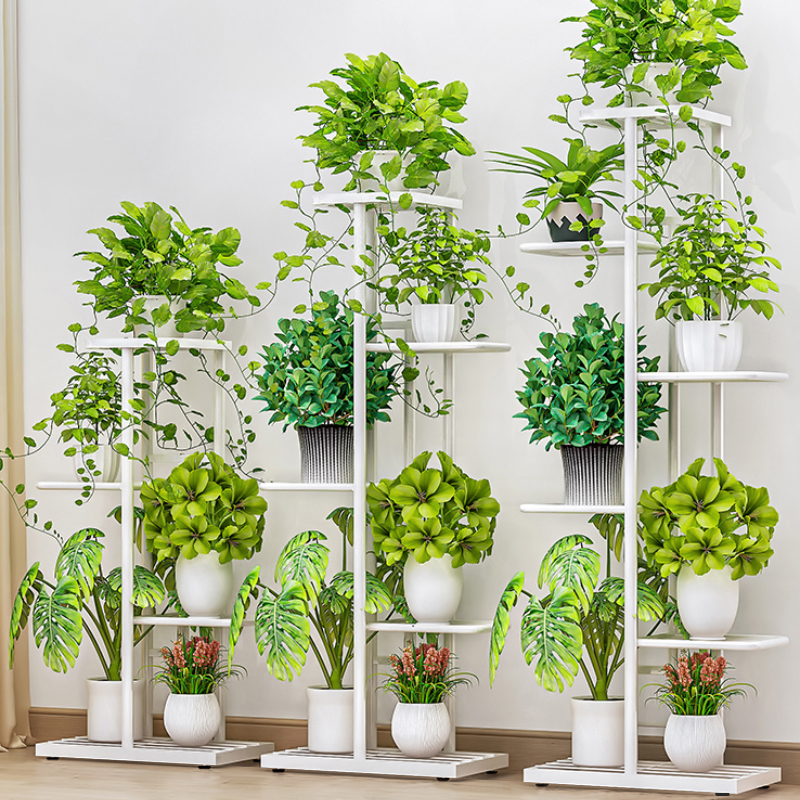 4/5 Schicht Blumen Eisen Pflanzen halter, Lager regal Topf Rack Organizer stehen für Hausgarten Dekoration
