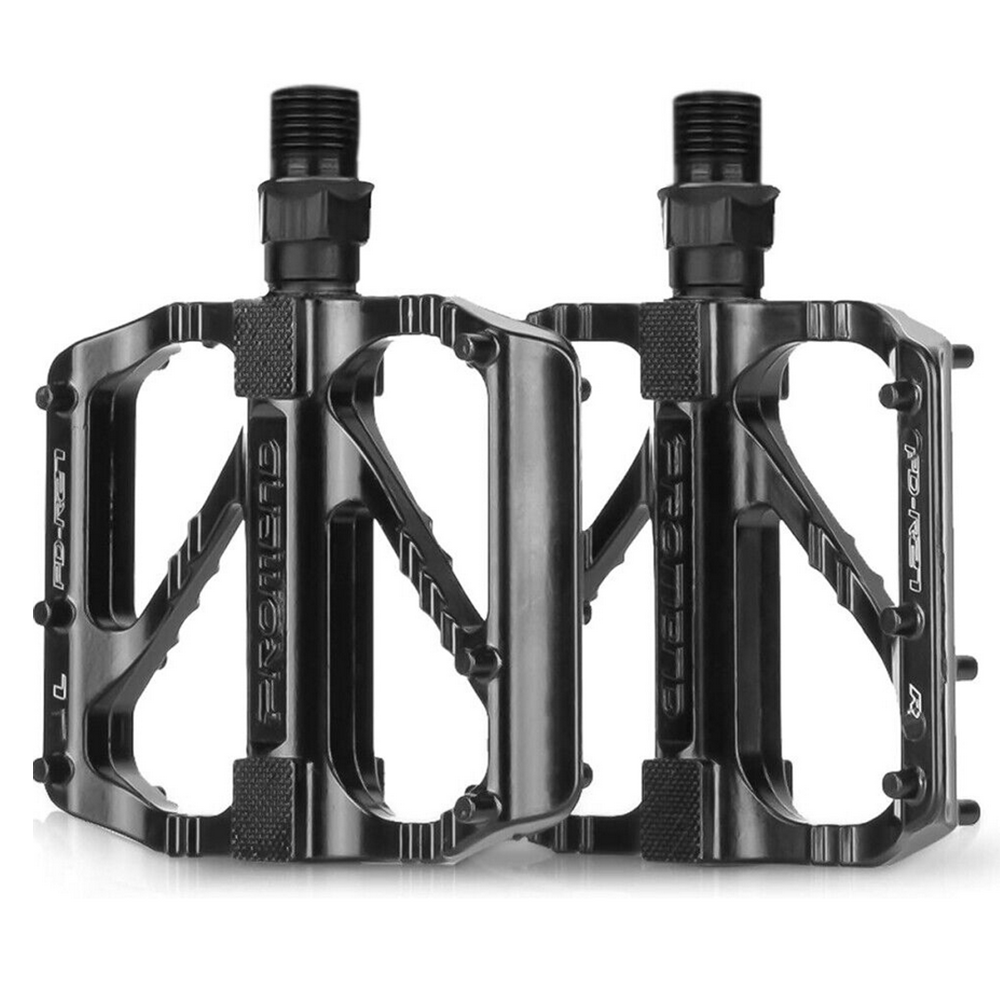 Pedales de Bicicleta de Aluminio de 9/16'', Pedales Ultraligeros Antideslizantes para Bicicleta de Montaña MTB BMX