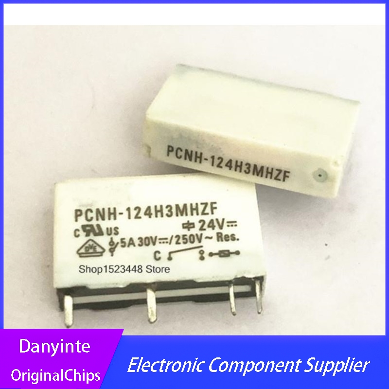 Nowy 10 sztuk/partia PCNH-124H3MHZF PCNH 124H3MHZF PCNH-124H3MHZ PCNH-124H3MHZF-24V PIN4 przekaźnik