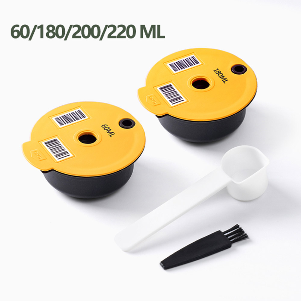 Cápsulas de café reutilizables para máquina BOSCH Tassimo, recambio de tapa de silicona, 60/180200/220ML