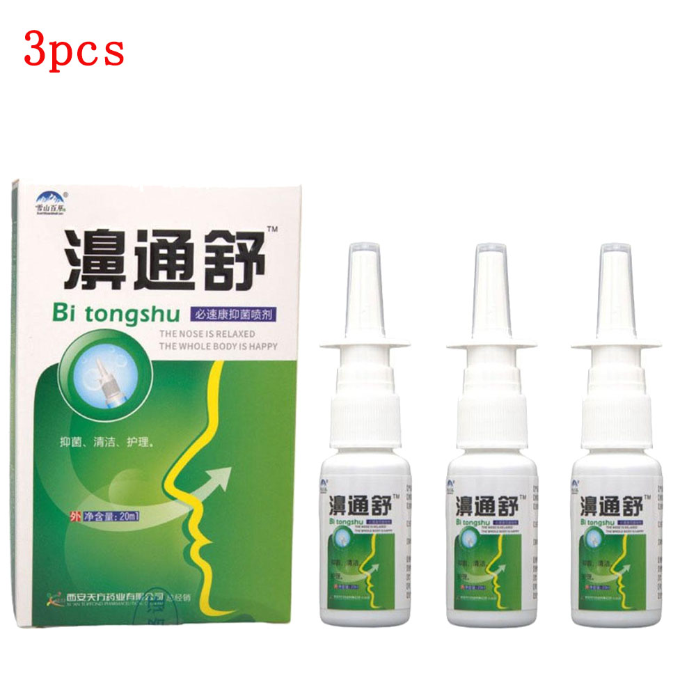 3 piezas de spray nosal