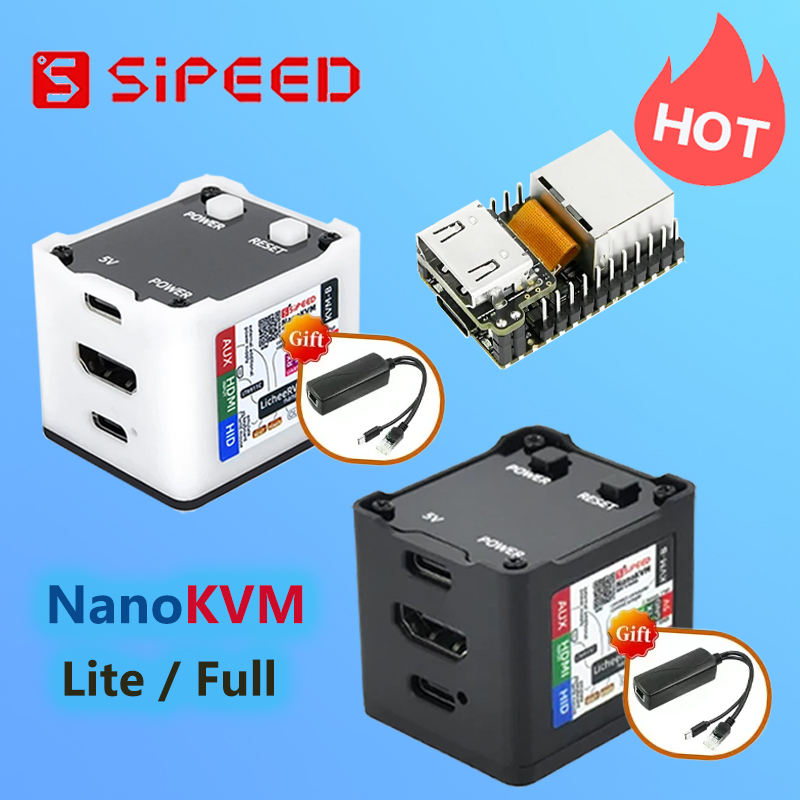 Sipeed NanoKVM Full NanoKVM Lite Mini-Fernbedienung, Betrieb und Wartungsserver, HDMI Raspberry Pi Lichee Nano KVM