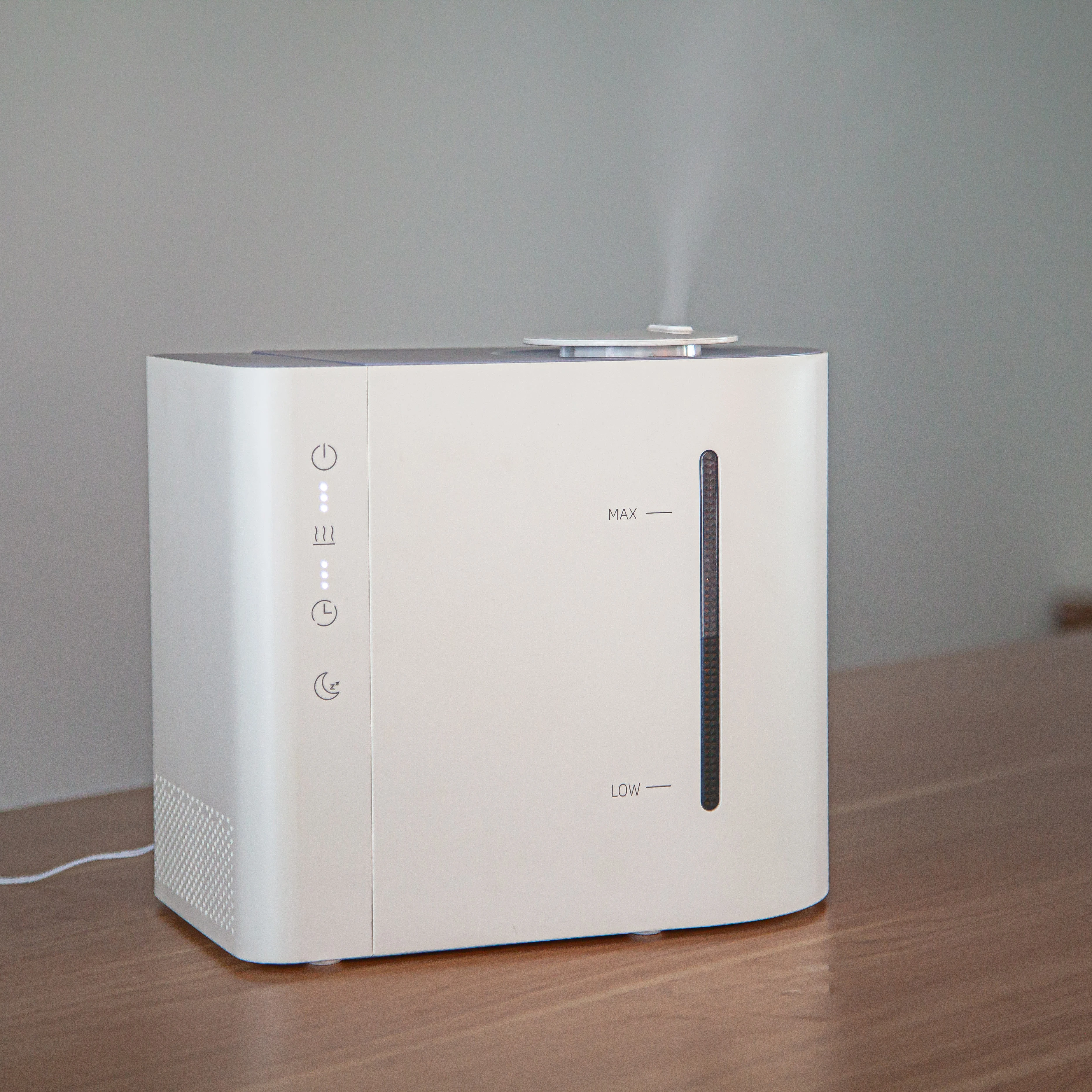 Humidificador ultrasónico de 4,3 L para el hogar, pequeños electrodomésticos, productos blancos, tanque de agua, niebla de enfriamiento de aire interior