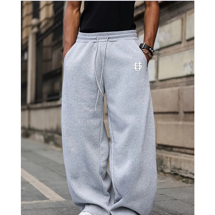 American Knife Street herenbroek met wijde pijpen, lange sportbroek met Amerikaanse dollar, coole en trendy herfstcadeaus voor heren