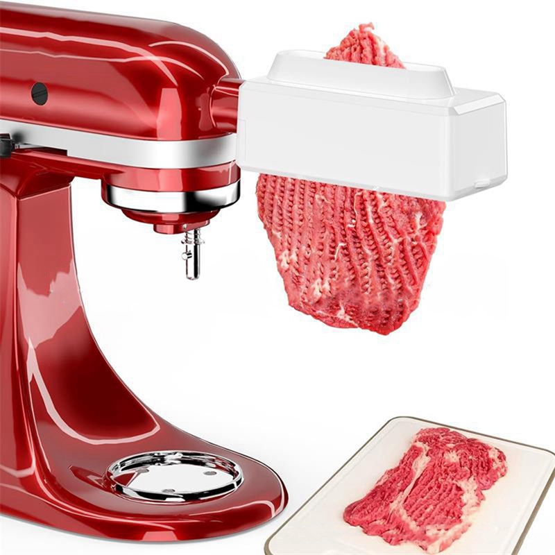 Ablandador de carne para Kitchenaid, mezclador de pie, engranajes de acero inoxidable, ablandador de carne de cocina, ablandadores de aves de corral, blanco